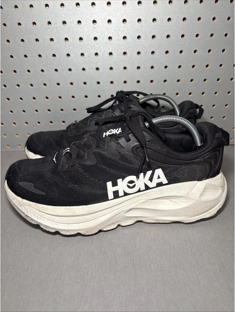 Hoka One One Gaviota 6 Shoes Mens Sz 11 D Black White Running Sneakers